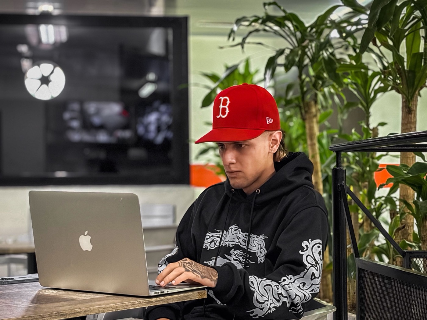 Trabajando en el computador